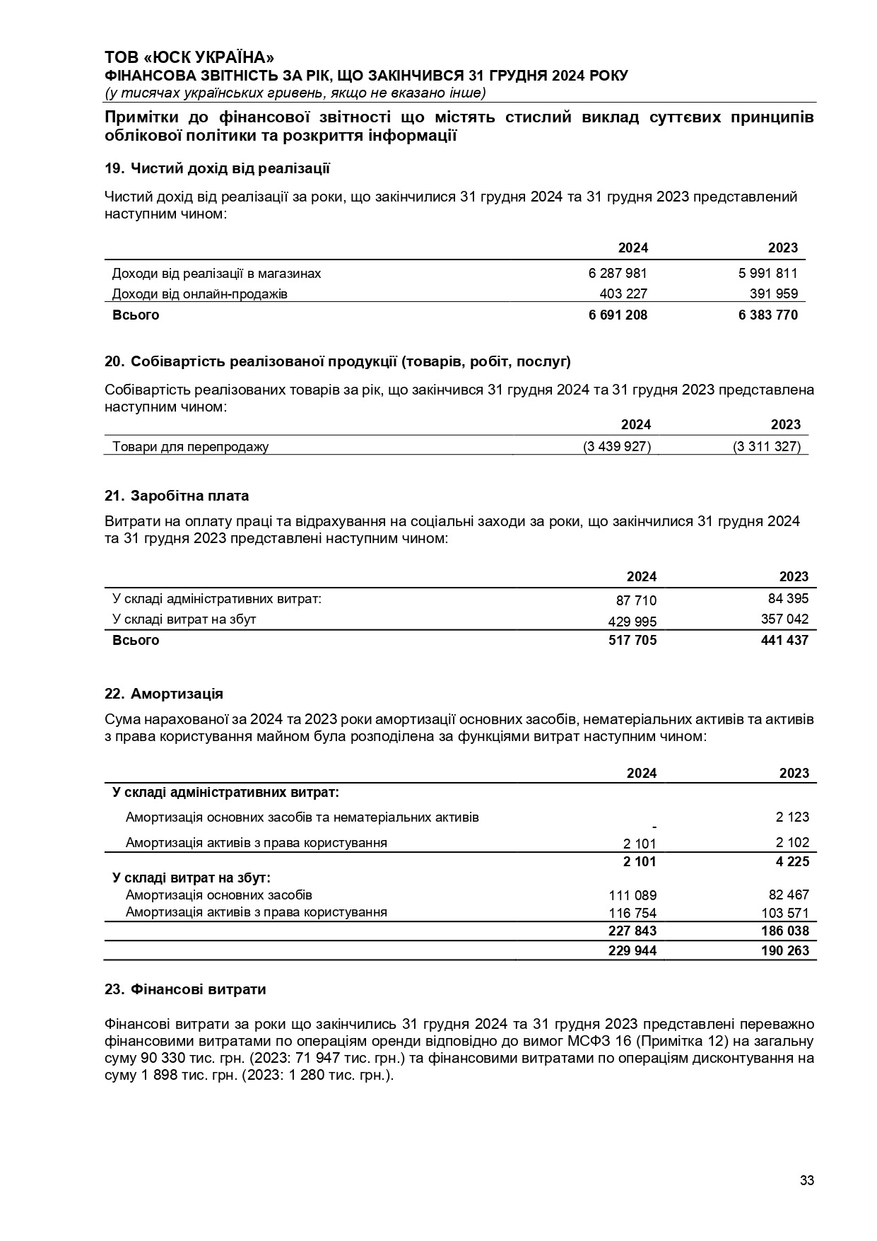 Аудиторський висновок 2024