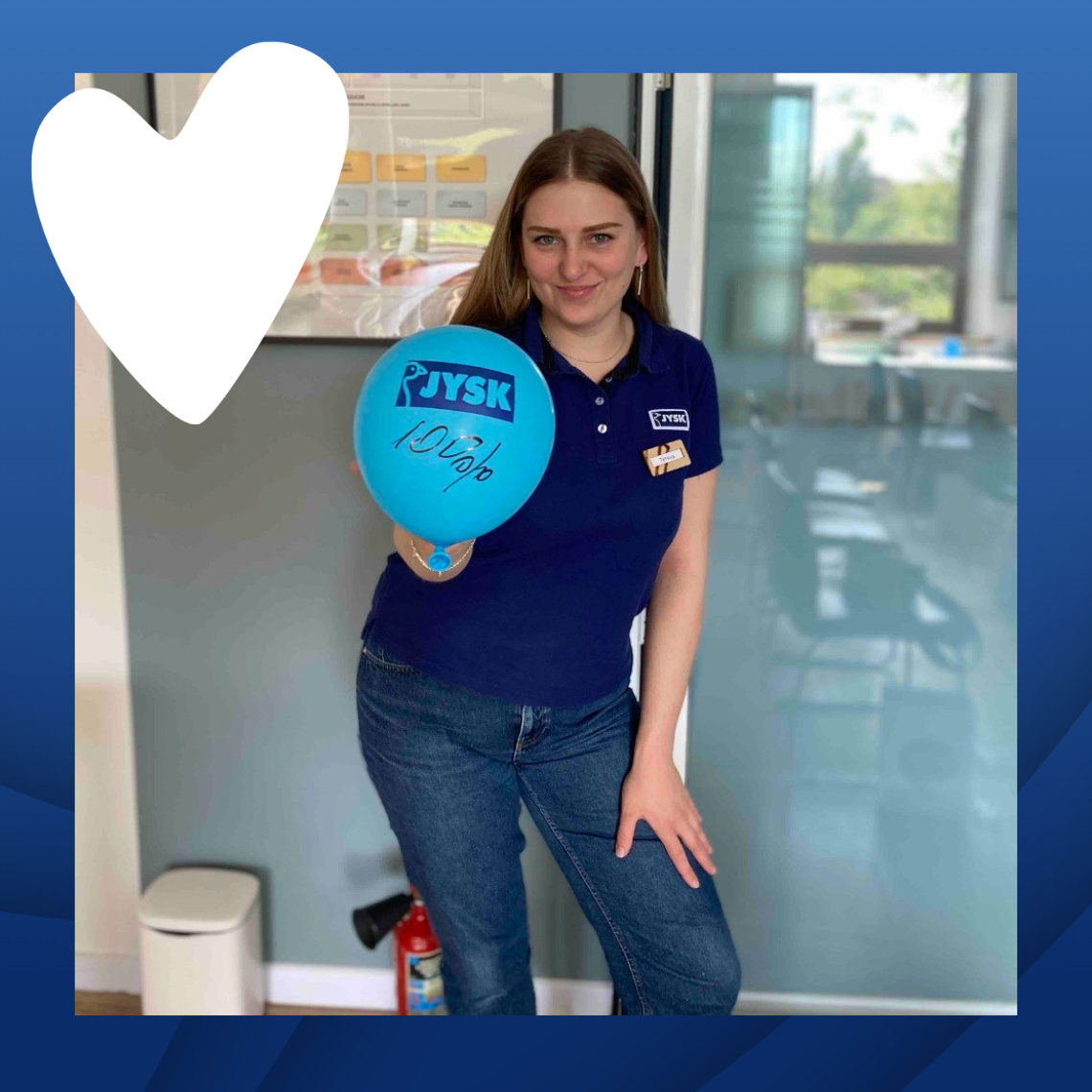 1000 сердець JYSK працюють для вас