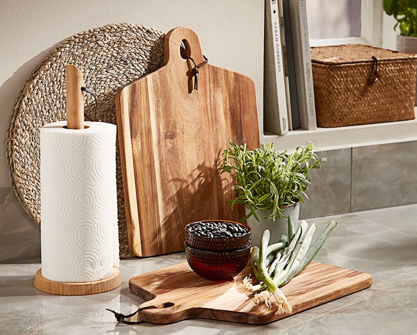 Дерев'яні кухонні аксесуари додадуть вашій кухні натуральності